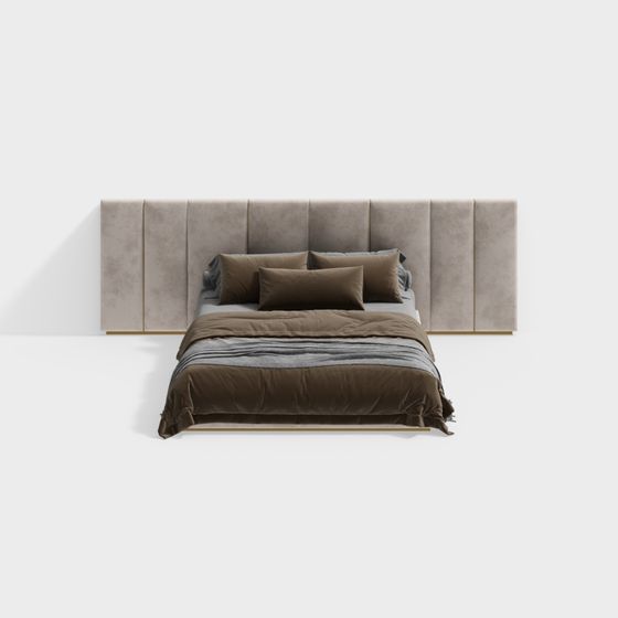 Urban Retreat Bed 3D model