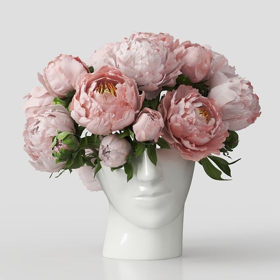 Soul of the Flower Low-Poly 3D Model