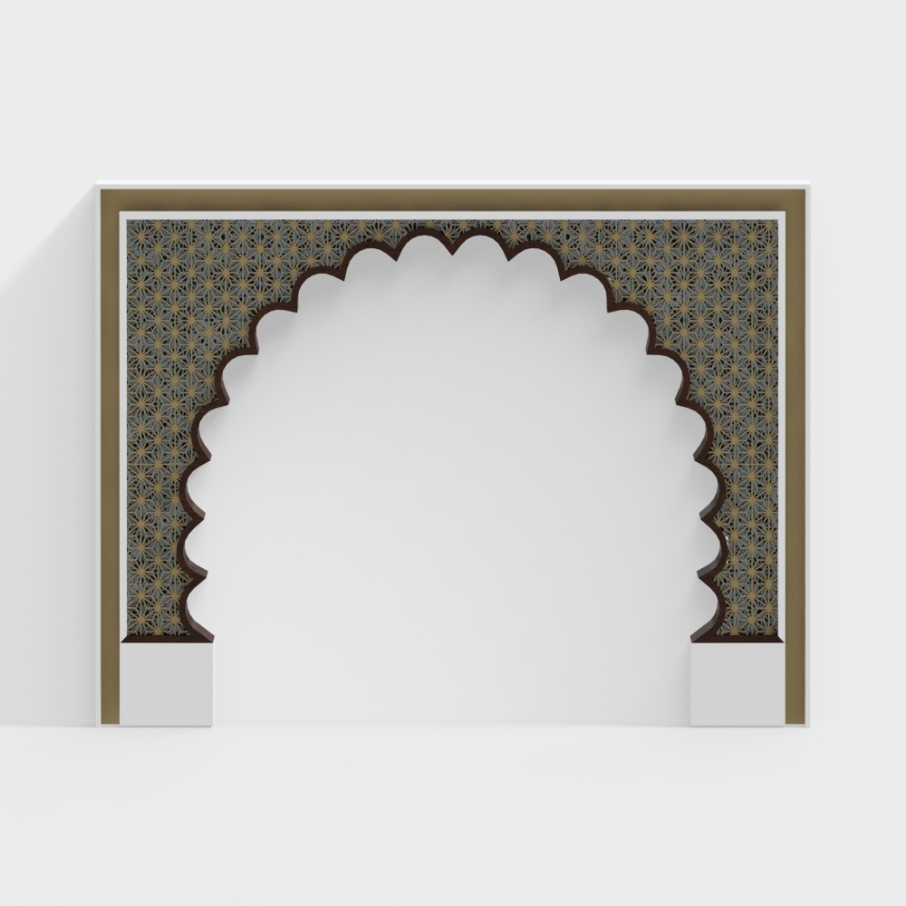 Mur de séparation pour salon marocain