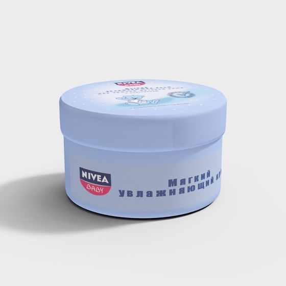 NIVEA BABY Soft Moisturizing Cream 3D model