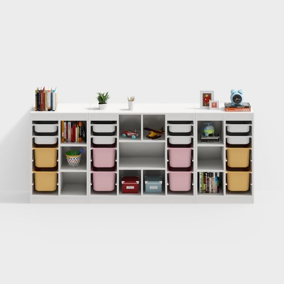 Armoire de rangement de jouets pour enfants