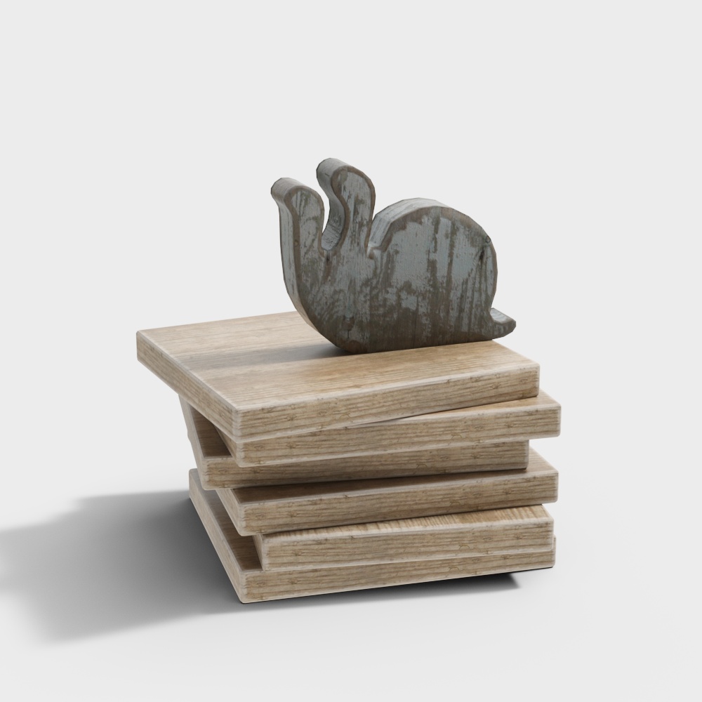 Wooden board toy for children