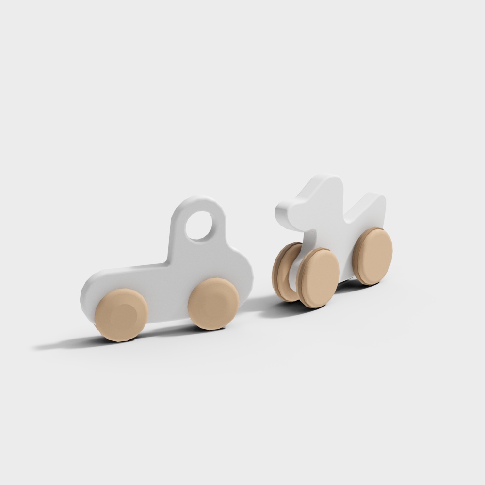 Children's building block duckling toy