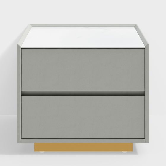 Elegant Nightstand 3D model for Contemporary Spaces