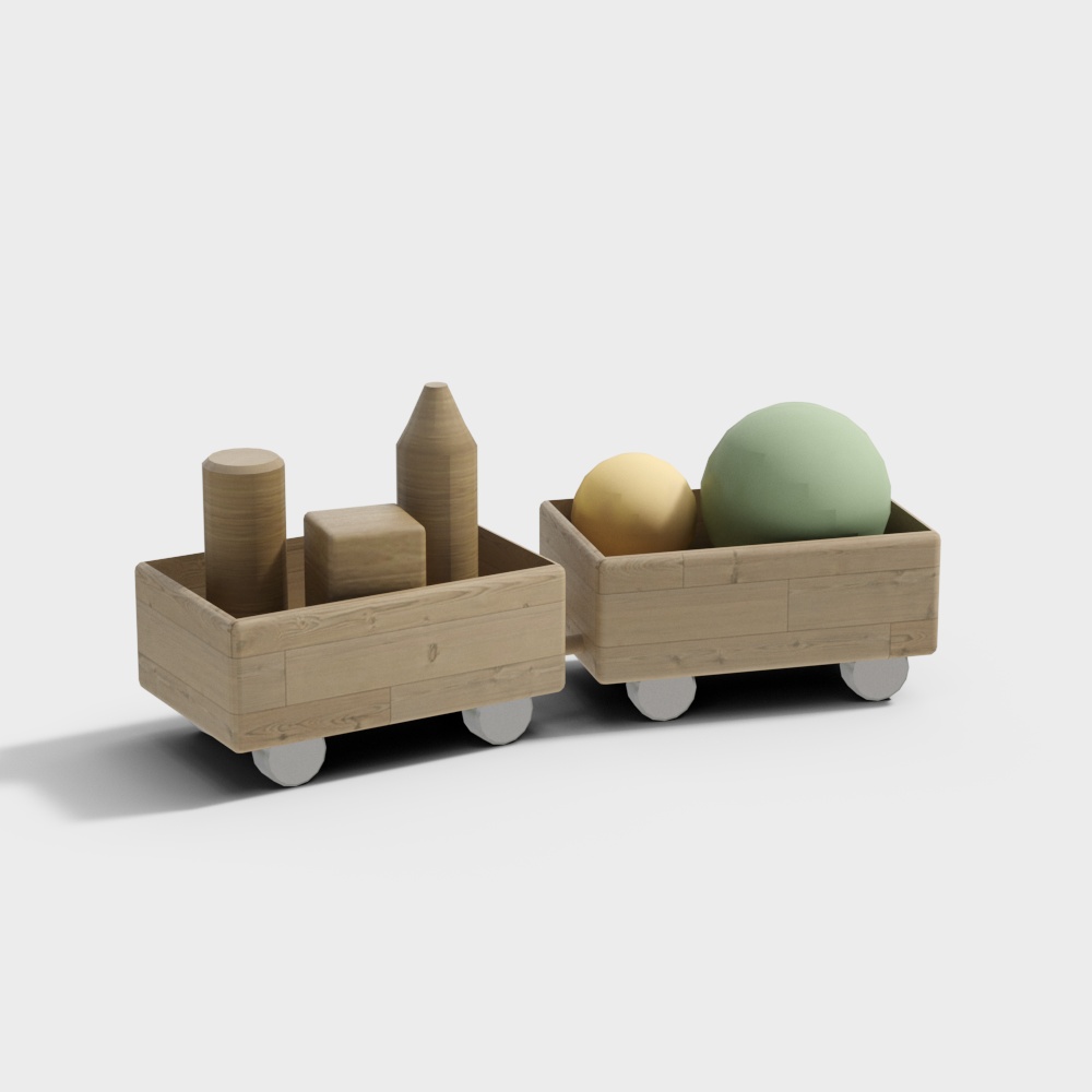 兒童積木車玩具