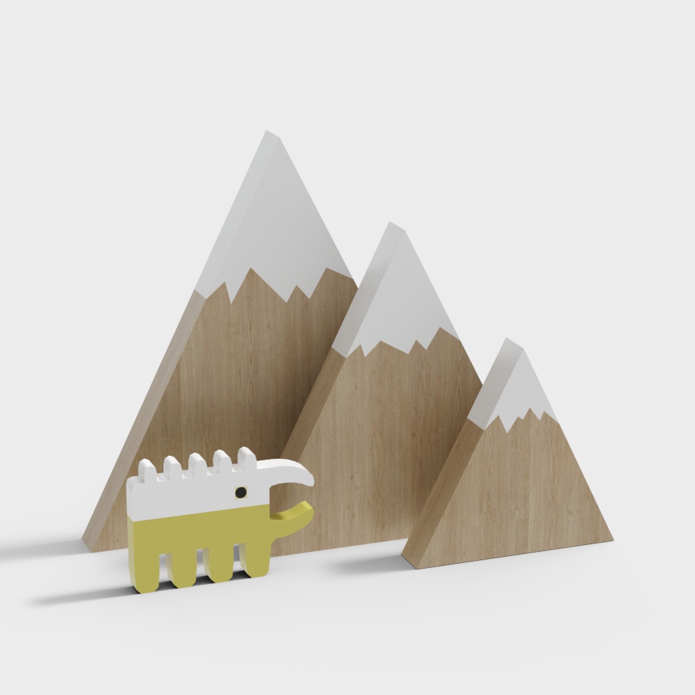 Wooden board toy for children