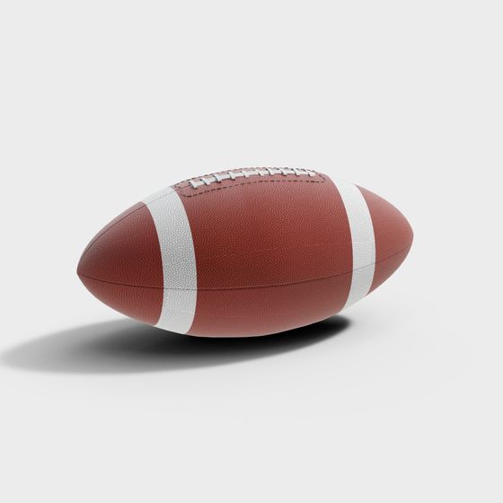 Realistic 3D Football Model for Creative Projects