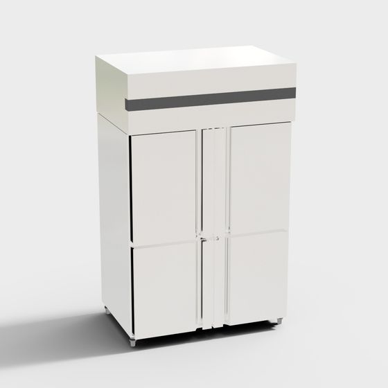 City Window Cabinet 3D model