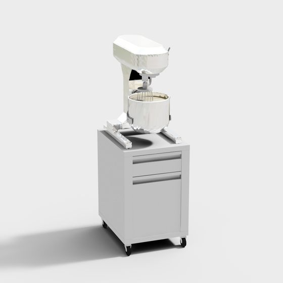 Low Poly Blender 3D Model for Kitchens