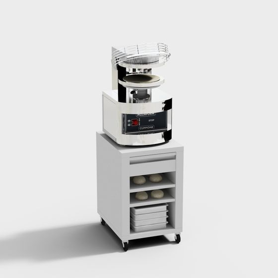 PizzaForm 3D Model for Creative Projects