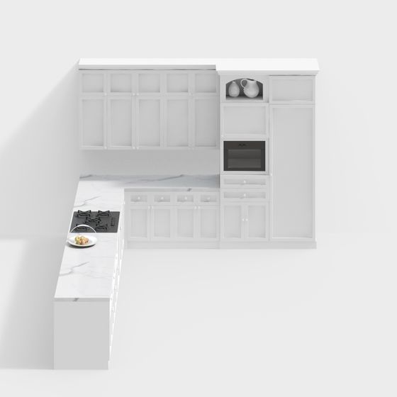 Urban Kitchen 3D model