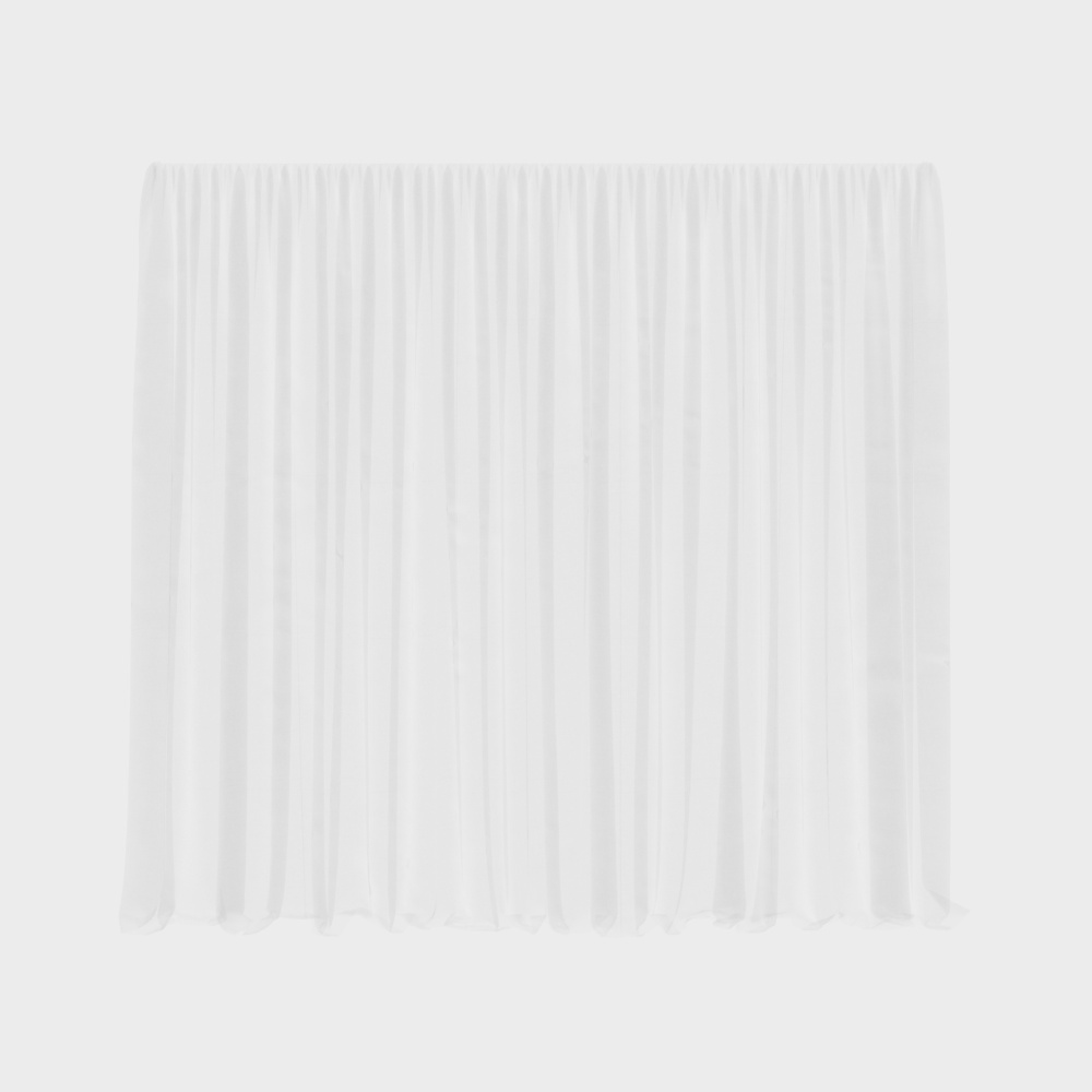 Rèm vải voan trắng