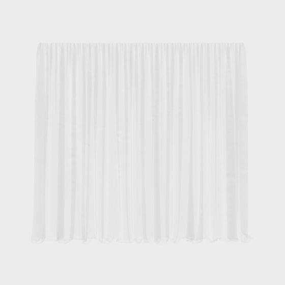 Rèm vải voan trắng