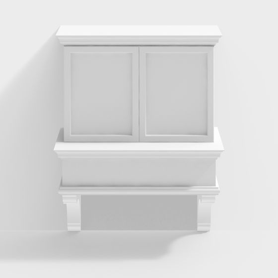 Minimalist Storage Cabinet 3D model