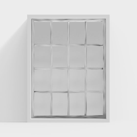 หน้าต่างสไตล์ยุโรปเรียบง่าย