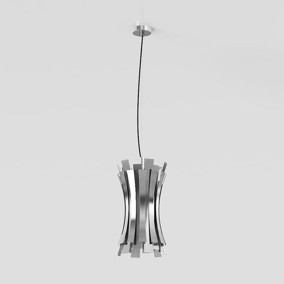 Twilight Wave Pendant Light 3D model