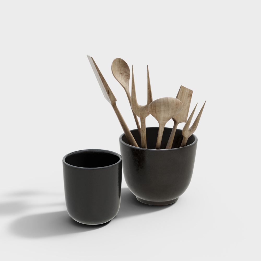 Modern  kitchen dishes