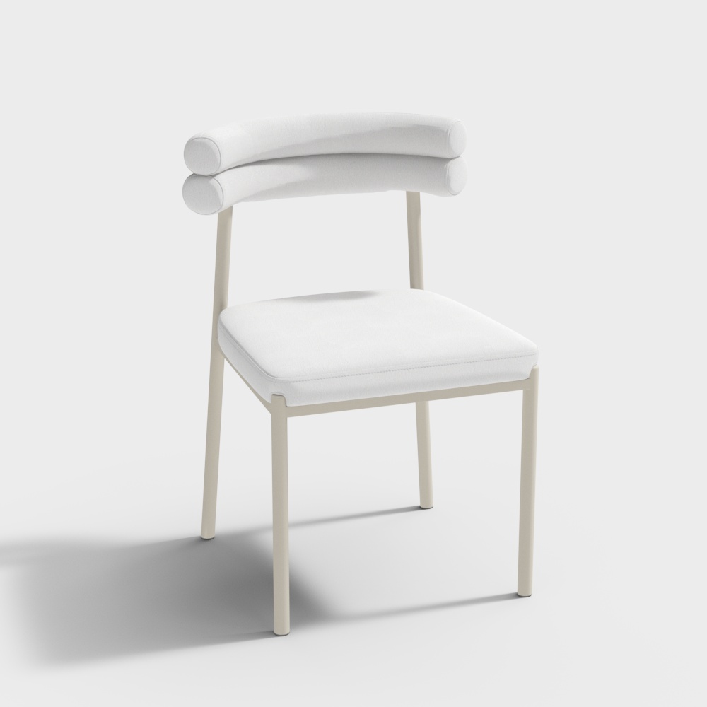 SV2S-เก้าอี้รับประทานอาหาร - ขาว