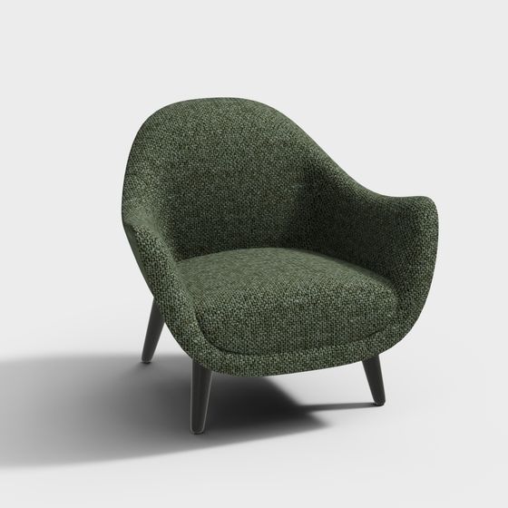 Cozy Lounge Chair 3D model