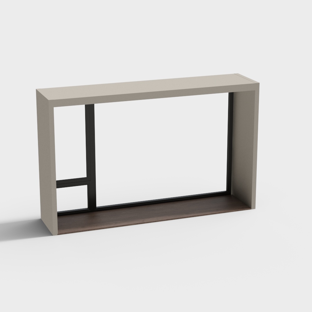 Wabi-sabi bedroom bay window