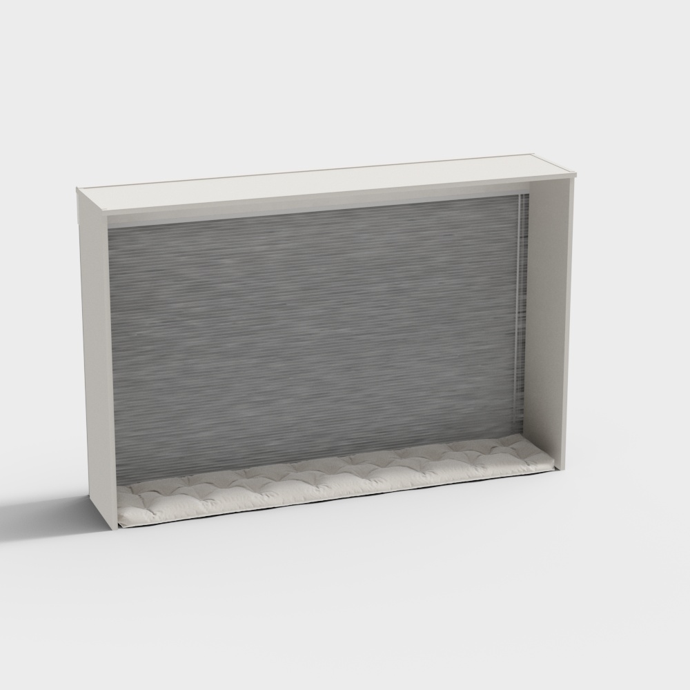 Finestra ad Angolo per Soggiorno Moderno in Stile Crema