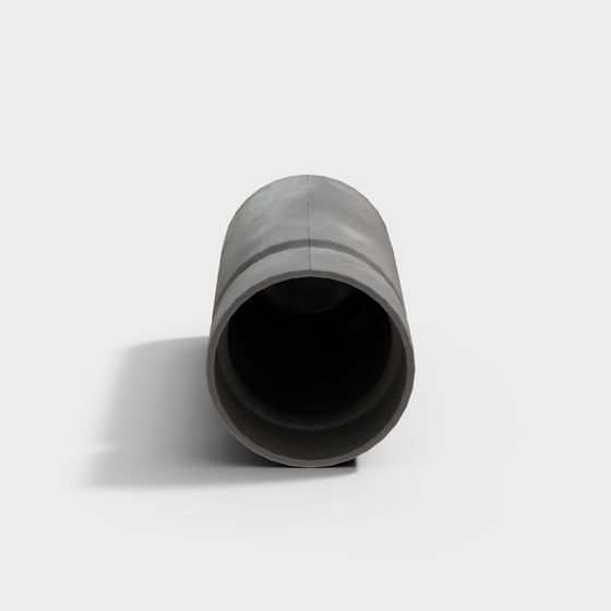 Industrial Pipe Low-Poly 3D model