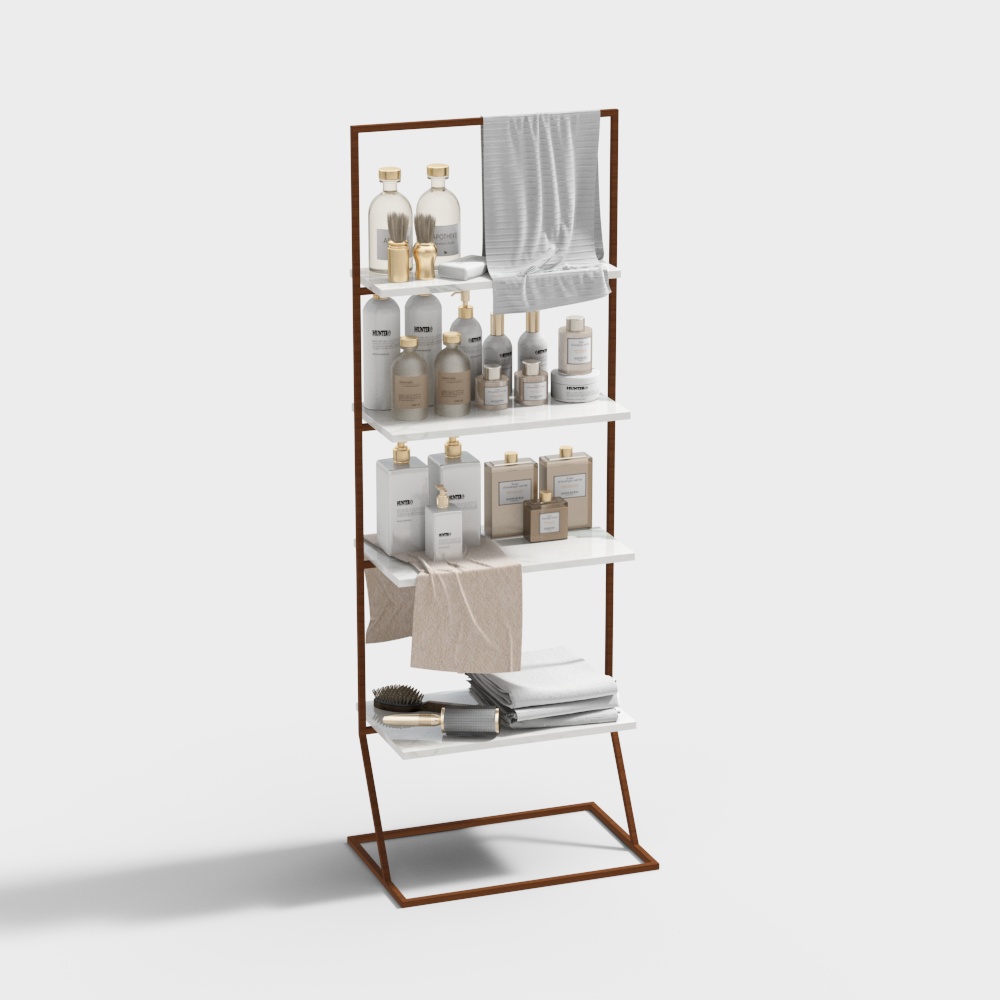 Modern bathroom Storage Shelf