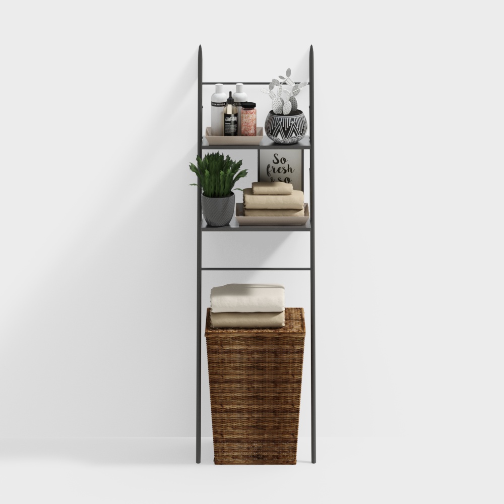 Modern bathroom Storage Shelf