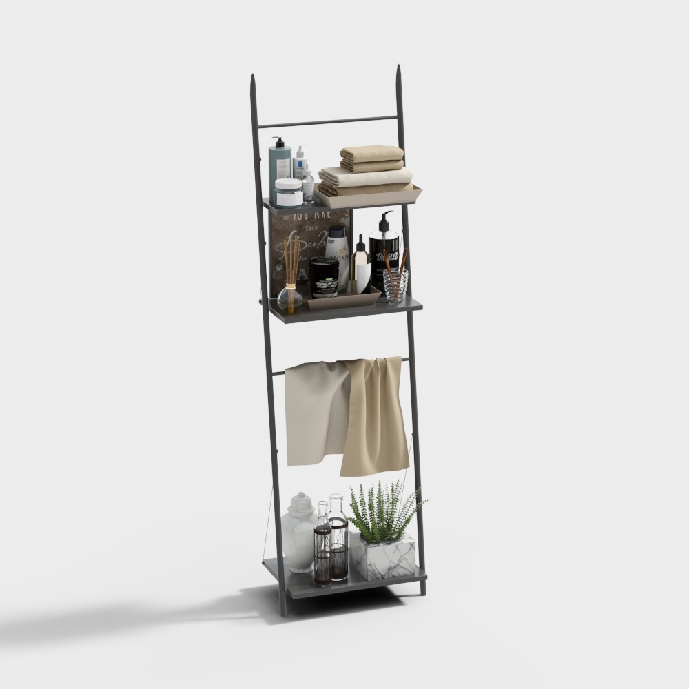 Modern bathroom Storage Shelf