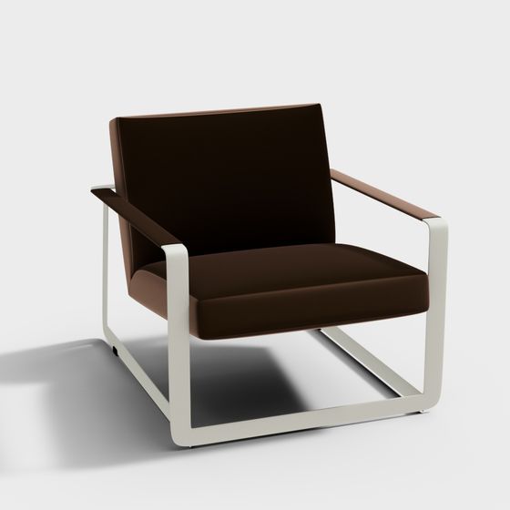 Urban Lounge Chair 3D model for Contemporary Projects