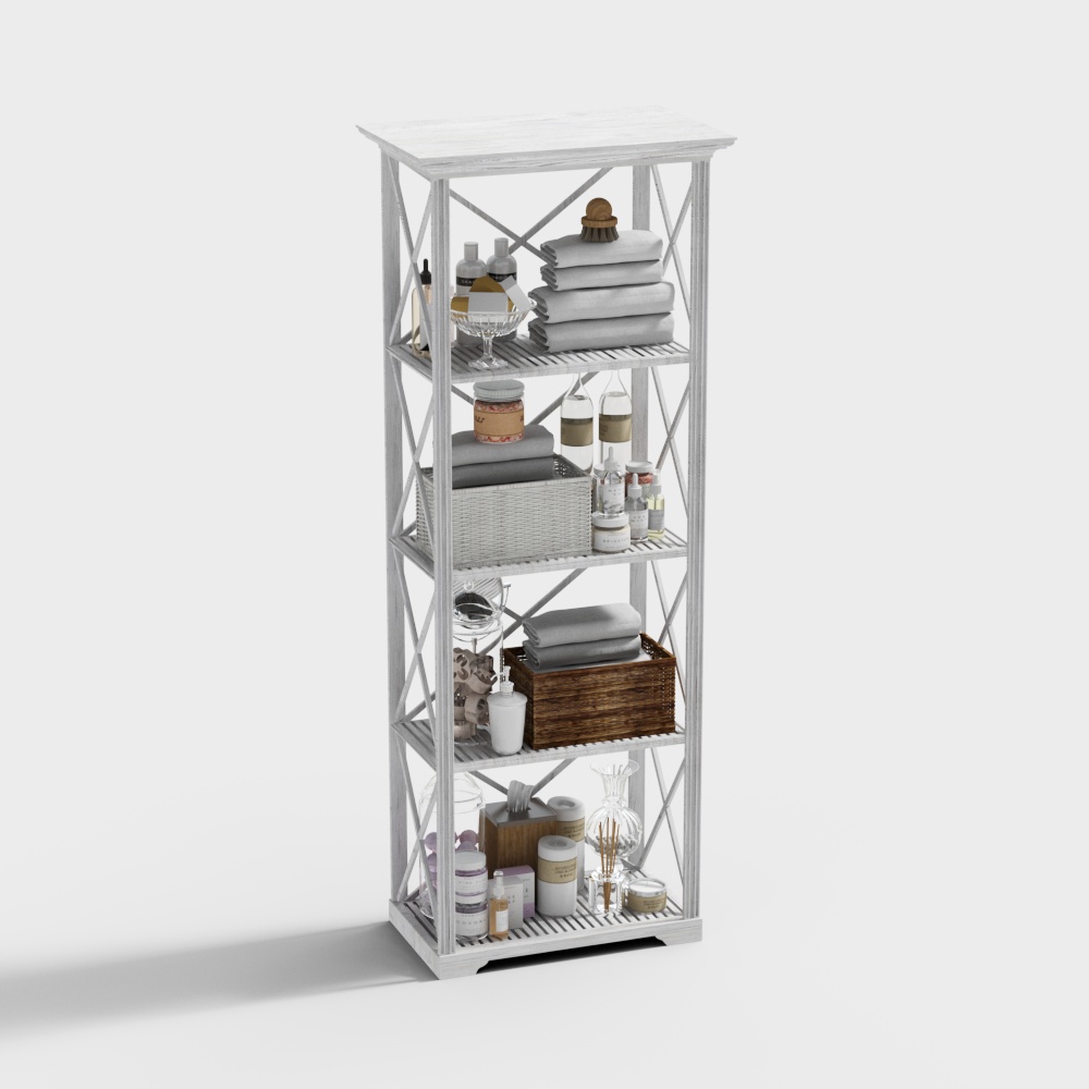 Modern toilet Storage Shelf