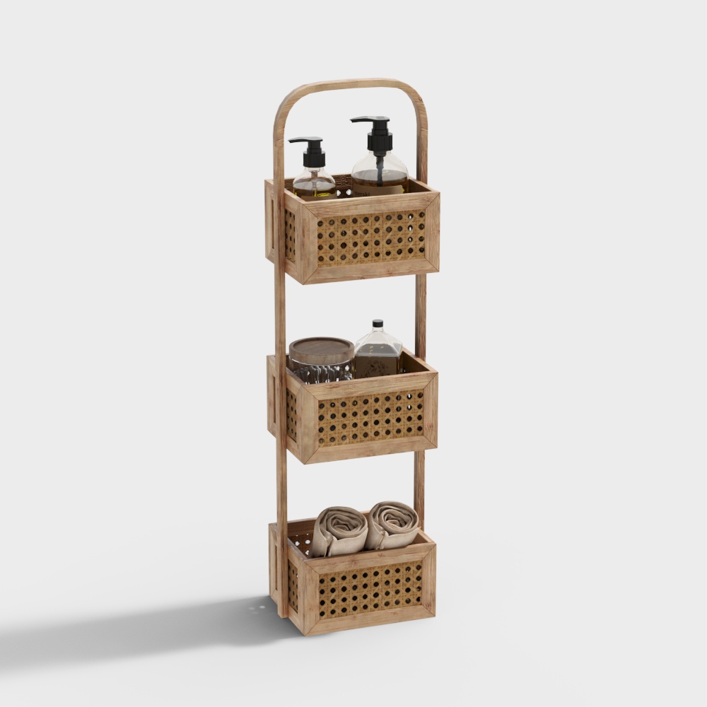 Nordic toilet Storage Shelf