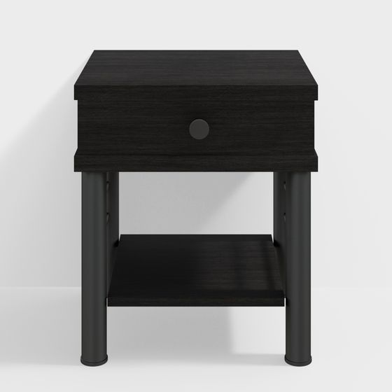 Contemporary Urban Corner Table 3D Model