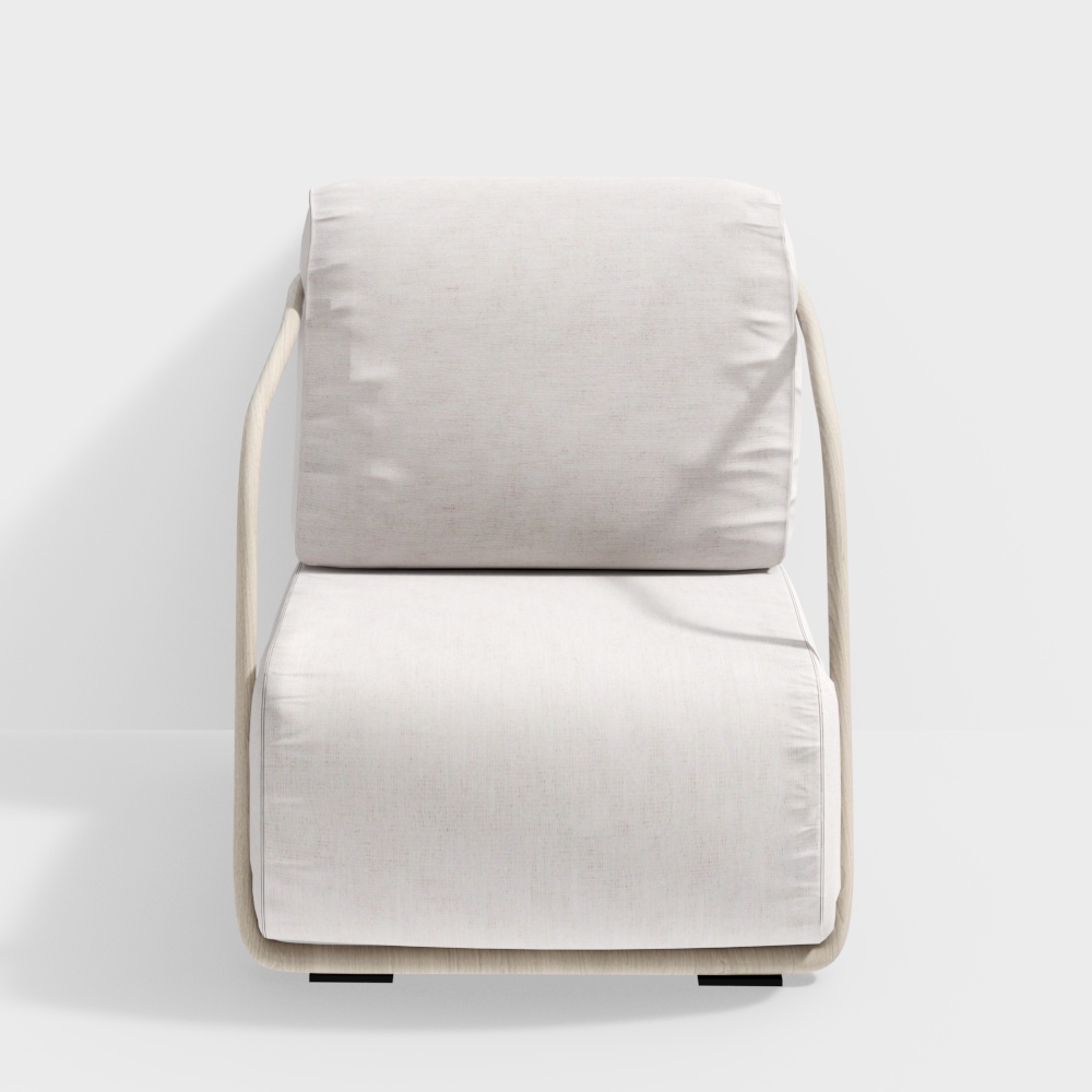 American single sofa