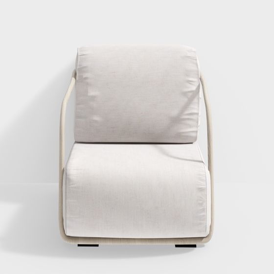 Cozy Lounge Chair 3D model