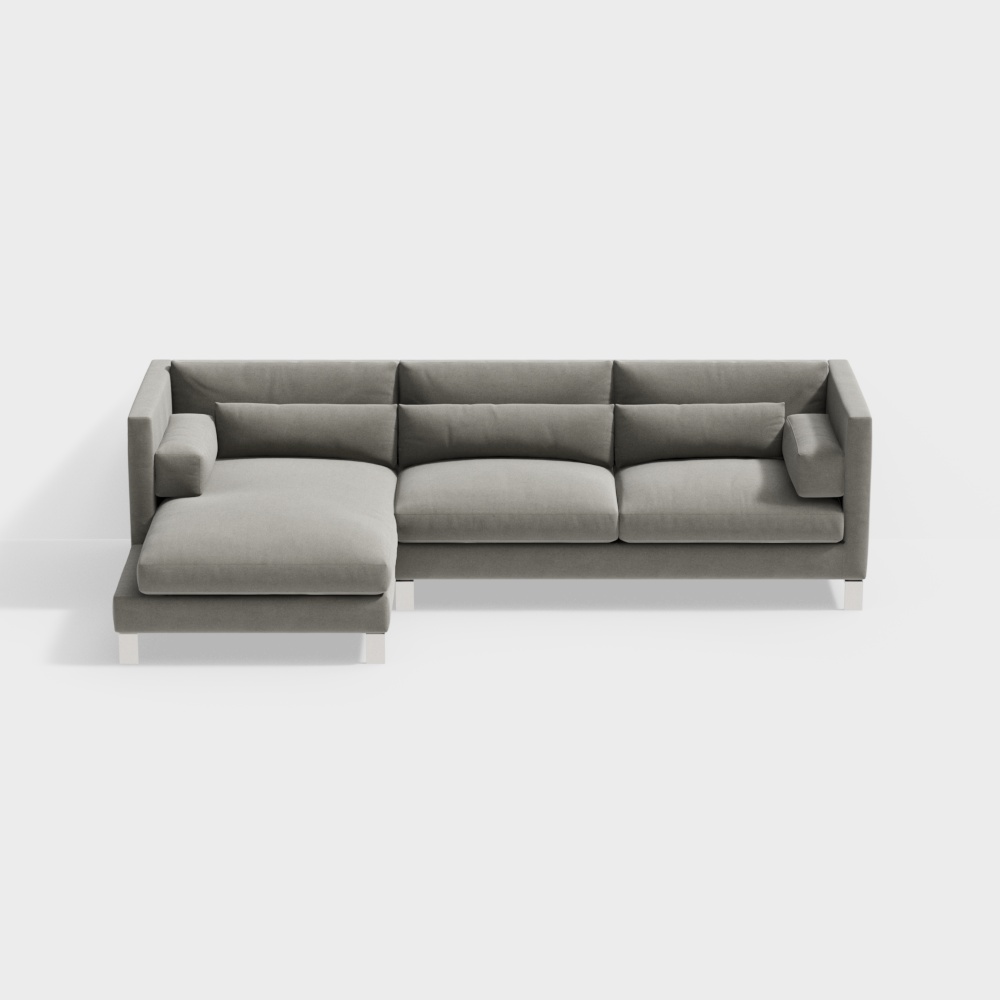 현대 L자형 코너 소파