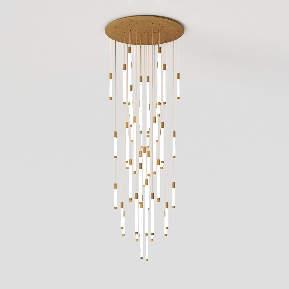 LED porcelain pendant lamp