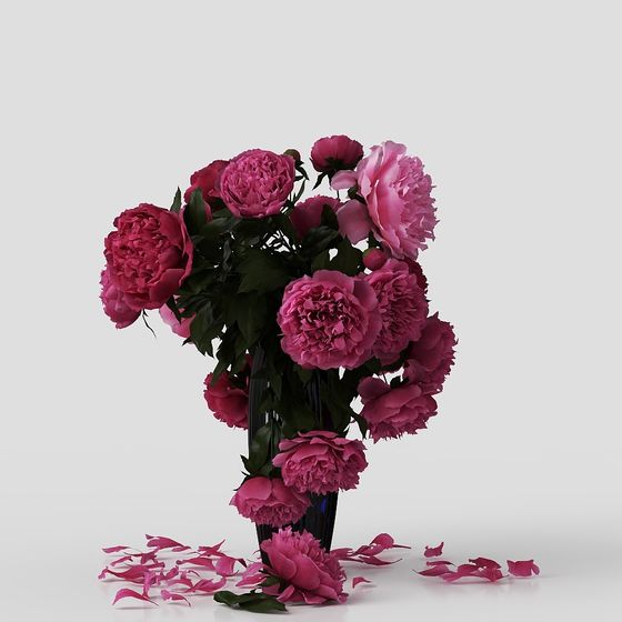 Floral Symphony 3D Model