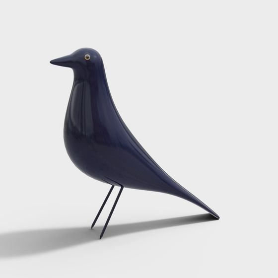 Eames House Bird 3D model