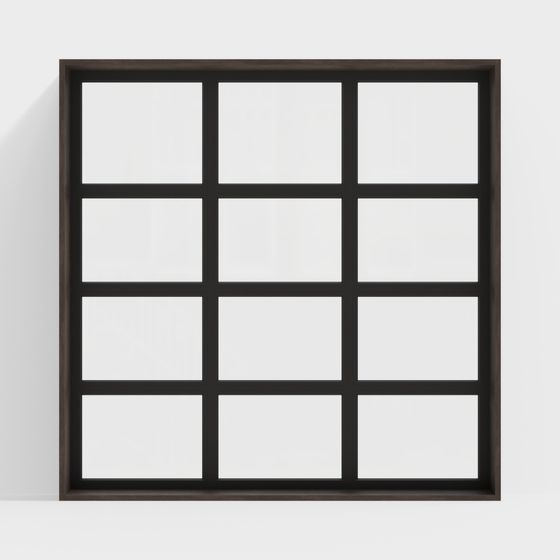 Low Polygon Style Window 3D model