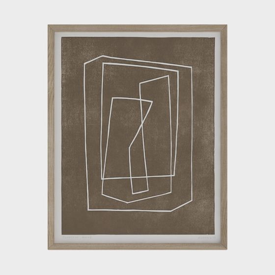 Abstract Frame 3D model - Minimalist Design