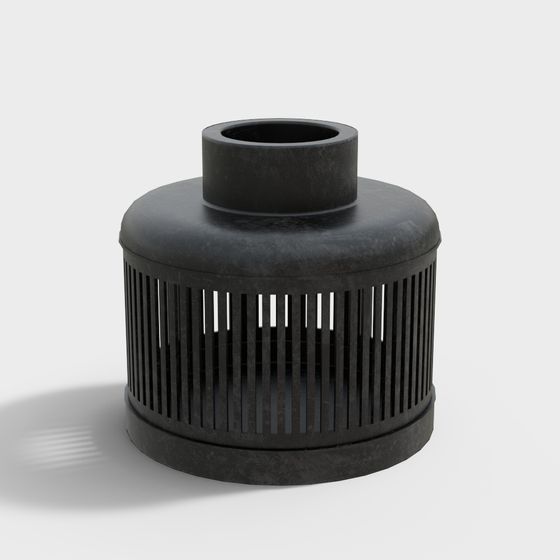 Unique Industrial Ventilation 3D model for Creative Projects