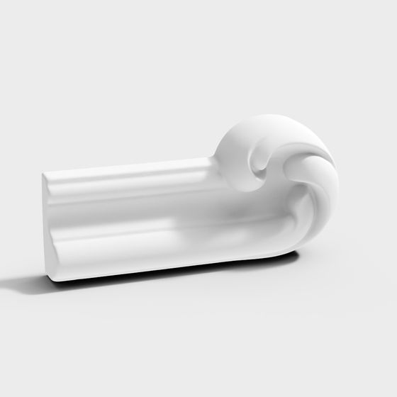 Streamlined Handle 3D model