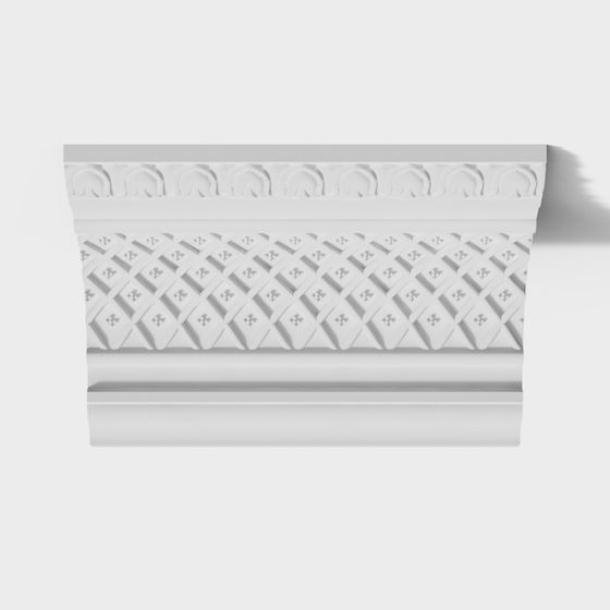 Elegant Low-Polygon 3D Model for Versatile Applications