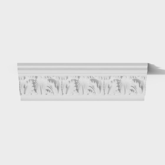 Elegant Classical Architectural Trim 3D model