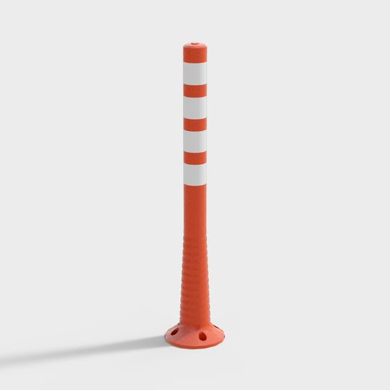Dynamic Traffic Cone 3D model for Modern Design