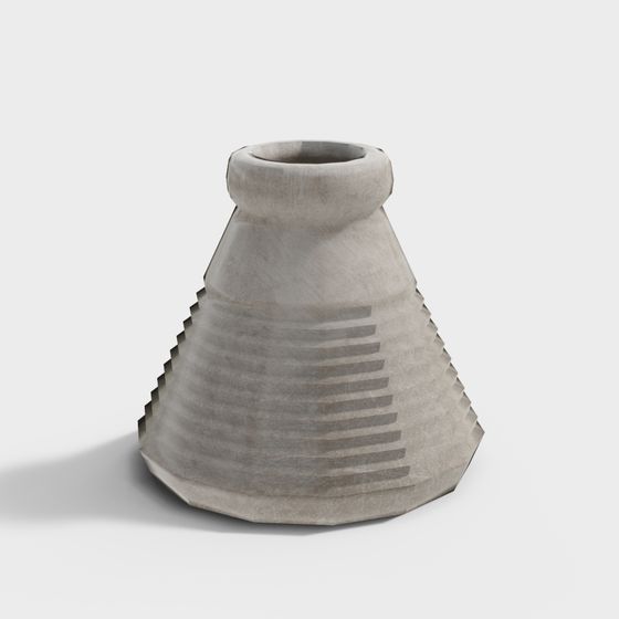 Curated visual reference: Picture Idea: Industrial Style Vase 3D Model