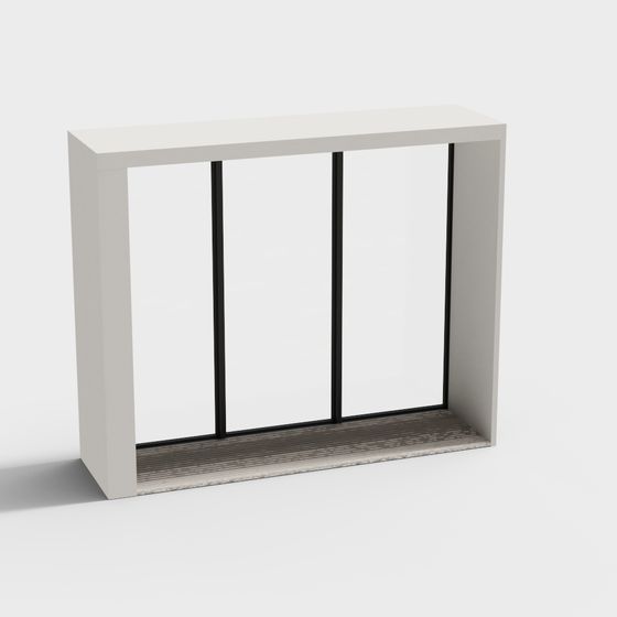City Window 3D model for Modern Architecture