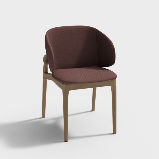 Cozy Chair 3D model for Modern Interiors