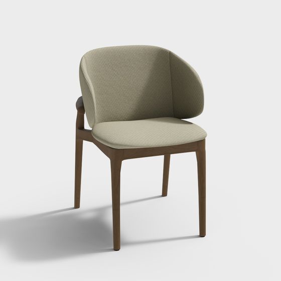 Cozy Lounge Chair 3D model